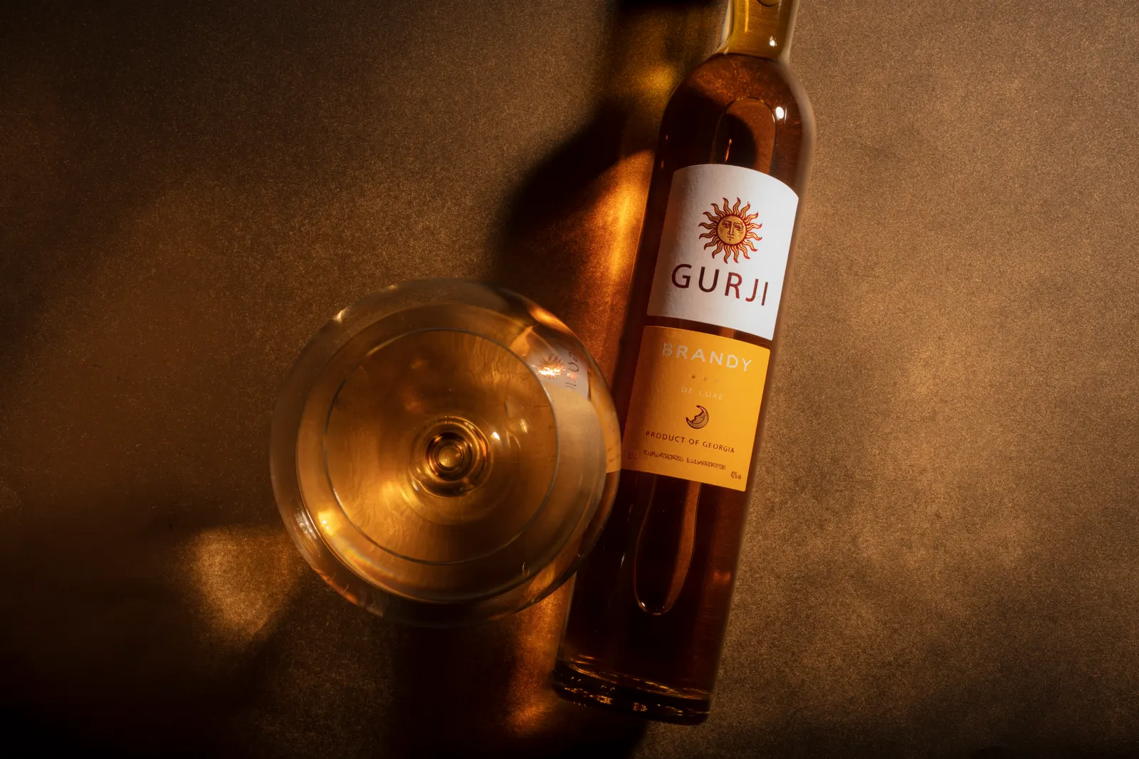 Gurji brandy bottle product photo