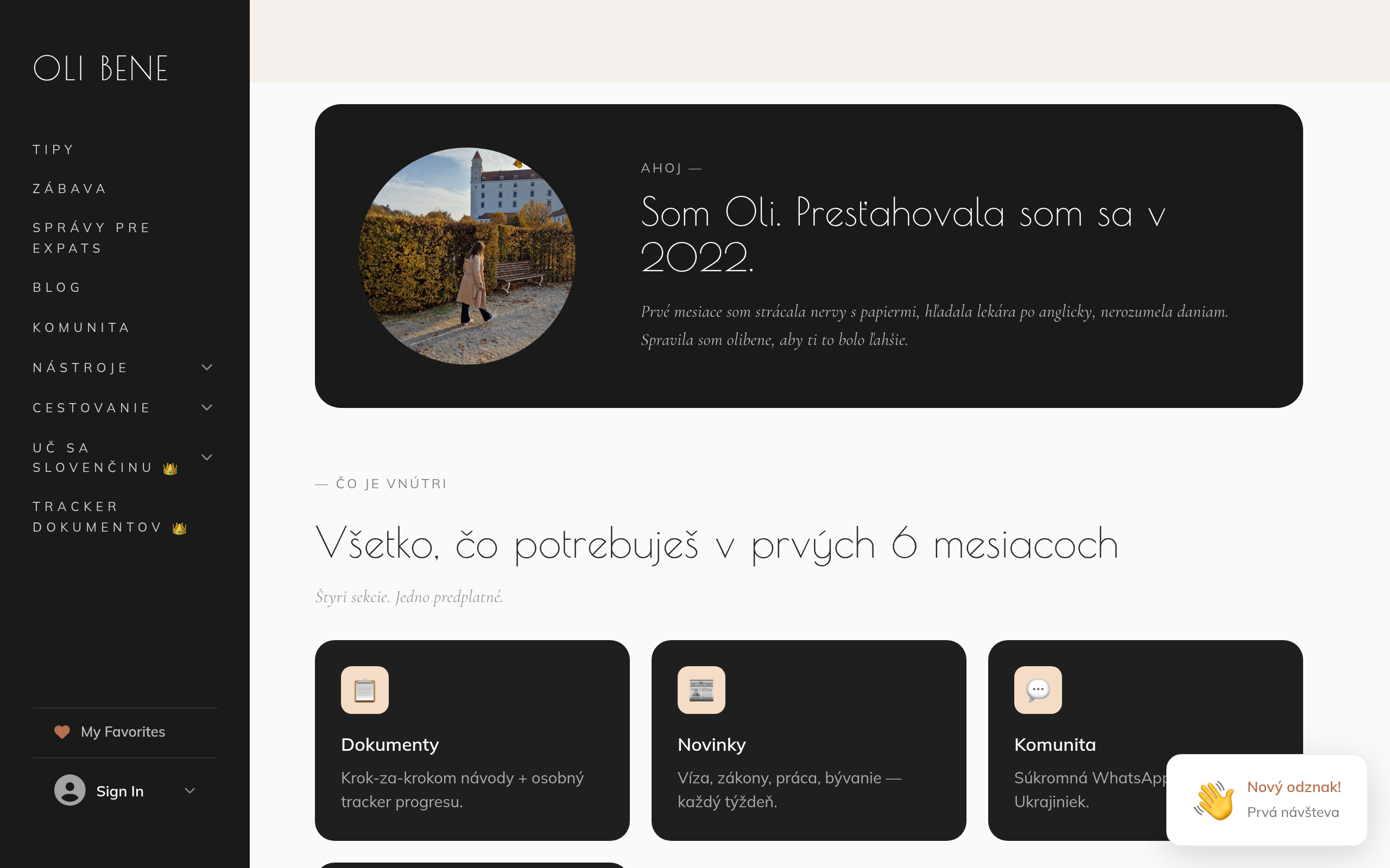 olibene — screenshot
